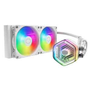 Cooler Master MasterLiquid 240 Atmos White ARGB CPU Liquid Cooler