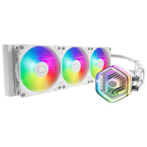 Cooler Master MasterLiquid 360 Atmos White ARGB CPU Liquid Cooler