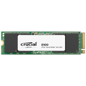 Crucial E100 480GB NVMe PCIe M.2 SSD