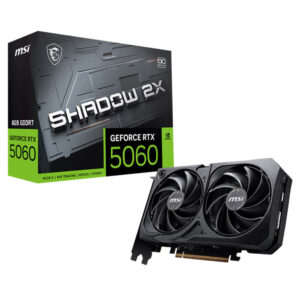 MSI GeForce RTX 5060 SHADOW 2X OC 8GB GDDR7 Gra...