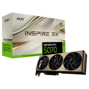 MSI GeForce RTX 5070 INSPIRE 3X OC 12GB GDDR7 G...