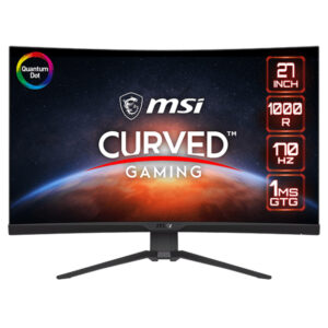 MSI MAG 275CQRF-QD 27 Inch VA LED WQHD Curved F...