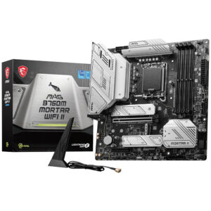 MSI MAG B760M Mortar WiFi II DDR5 Motherboard L...