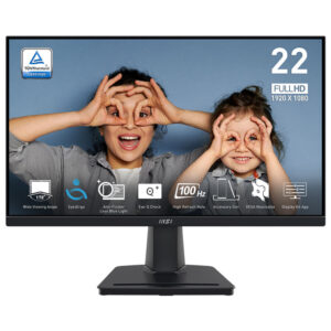MSI PRO MP225V 22 Inch VA LED FHD Monitor 100Hz