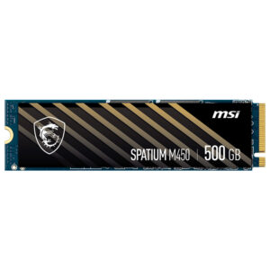 MSI SPATIUM M450 500GB NVMe PCIe M.2 SSD