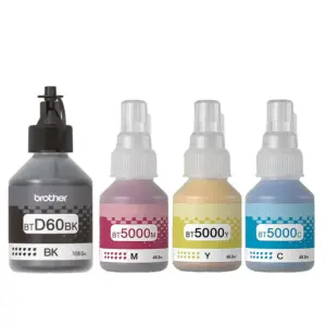 Pack of 2 Brother T300 / T310 Original Ink Cartridge Set Black & Tri Color