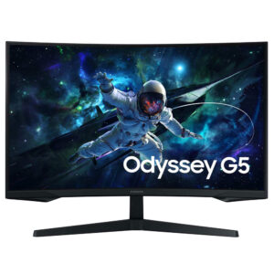 Samsung Odyssey G5 LS27CG552EMXEG 27 Inch VA QHD Curved Gaming Monitor 165Hz