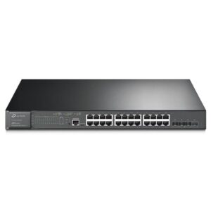 TP-LINK TL-SG3428XMP JETSTREAM L2+ MANAGED RACKMOUNT SWITCH 24 PORT POE+ 10/100/1000MBPS + 4 PORT GIGABIT SFP+