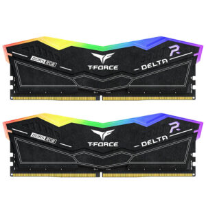 Teamgroup T-FORCE DELTA RGB RAM 32GB (2x 16GB) DDR5 6400MHz - Black