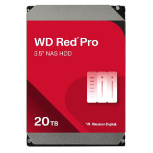 Western Digital Red Pro NAS 20TB 3.5 Inch Gaming Internal Hard Drive