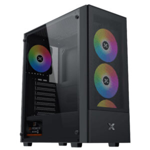 Xigmatek Hero II Air ARGB Gaming Mid Tower Case + X-Power Supply