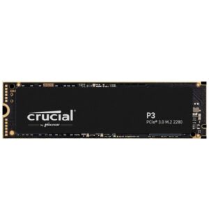 Crucial P3 1TB NVMe PCIe M.2 SSD