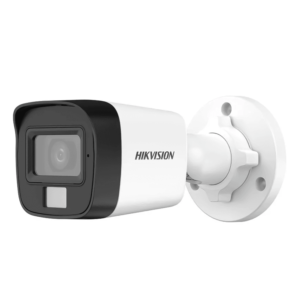 Hikvision DS-2CE16D0T-LPFS Outdoor Security Camera 2MP 3.6mm (Mic) (Hybrid Light)