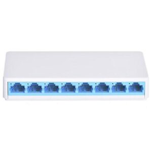 MERCUSYS MS108 UNMANAGED DESKTOP SWITCH 8 PORTS 10/100MBPS