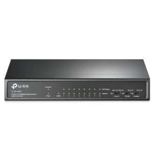 TP-Link TL-SF1009P Unmanaged Desktop PoE Switch 1 Port 10/100Mbps + 8 Port PoE+