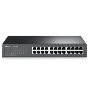 TP-LINK TL-SF1024D UNMANAGED RACKMOUNT SWITCH 24 PORT 10/100MBPS