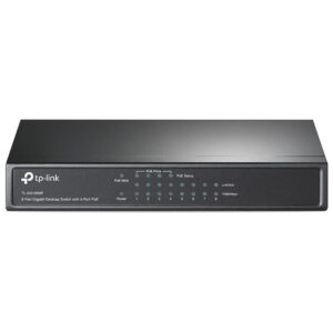 TP-LINK TL-SG1008P UNMANAGED DESKTOP SWITCH 4 PORT 10/100/1000MBPS + 4 PORT GIGABIT UPLINK 64W